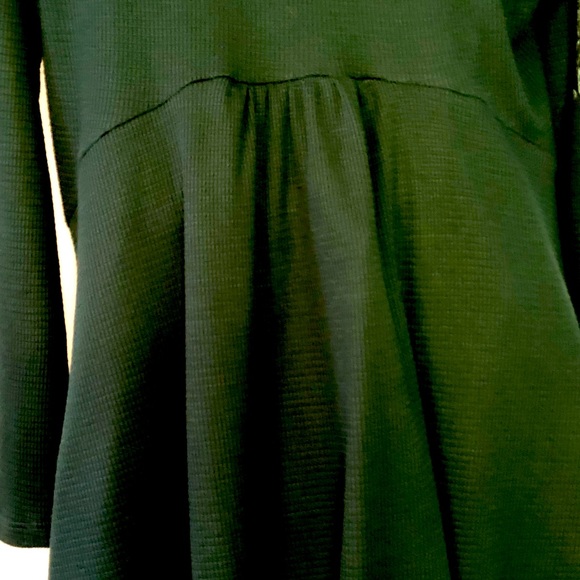 EUC One World Evergreen Waffle Weave Top, Size Large - Picture 8 of 15